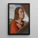 Saint Jean l'Évangéliste - Jean Hey — ingelijst kunstwerk aan de muur