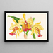 Cattleya aurea - Jean Jules Linden — ingelijst kunstwerk aan de muur