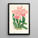 Cattleya Malouana - Jean Jules Linden — ingelijst kunstwerk aan de muur