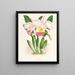 Cattleya Mendeli - Jean Jules Linden — ingelijst kunstwerk aan de muur