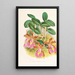 Cattleya schilleriana - Jean Jules Linden — ingelijst kunstwerk aan de muur