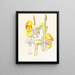 Coryanthes bungerothi - Jean Jules Linden — ingelijst kunstwerk aan de muur