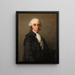 Portret van Jean - Sylvain Bailly (1736 - 1793), geleerde en politicus, burgemeester van Parijs van 1789 tot 1791 - Jean Laurent Mosnier — ingelijst kunstwerk aan de muur