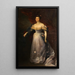 Portrait of Lady Bateman - Jean Lecomte du Nouÿ — framed artwork on a wall