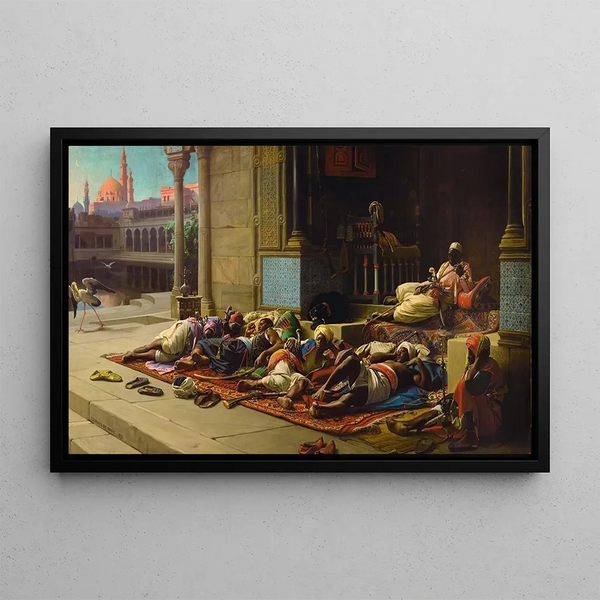 Jean Lecomte du Nou - The Harems Gate Souvenir Of Cairo.webp