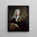 Portret van Pierre Le Pautre - Jean Le Gros — ingelijst kunstwerk aan de muur