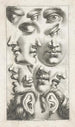 Détails de visages - Jean Lepautre — weergave van het kunstwerk
