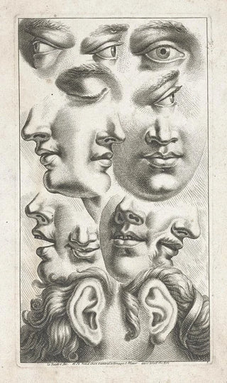 Jean Lepautre - Details van gezichten.webp