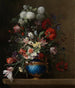 Natuurschilderij met bloemen - Jean-Michel Picart — weergave van het kunstwerk