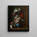 Natuurschilderij met bloemen - Jean-Michel Picart — ingelijst kunstwerk aan de muur