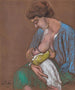 Moederschap - Jean Peské — weergave van het kunstwerk