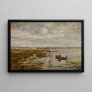 Jean Pierre Franois Lamorinire - Marsh near Putte.webp