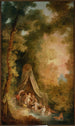 Baignade dans un parc - Jean Pierre Norblin — weergave van het kunstwerk