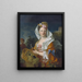 Portret van een dame in Pomona - Jean Ranc — ingelijst kunstwerk aan de muur