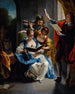 Een kwartet in concert - Jean Raoux — weergave van het kunstwerk