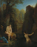 Diane en een nimf in bad - Jean Raoux — weergave van het kunstwerk