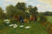 De wandeling - Jean Richard Goubie — weergave van het kunstwerk