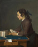 The card castle - Jean Siméon Chardin — artwork view