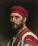 Portret van een man met tulband - Jean Syndon Faurie — weergave van het kunstwerk