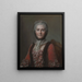Marie-Sophie de Courcillon - Jean Valade — ingelijst kunstwerk aan de muur