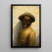 Garçon souriant - Jefferson David Chalfant — ingelijst kunstwerk aan de muur