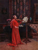 Duo d'Amour - Jehan Georges Vibert — weergave van het kunstwerk