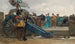 Op de stadsmuren - Jehan Georges Vibert — weergave van het kunstwerk