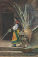 Palmzondag in Spanje - Jehan Georges Vibert — weergave van het kunstwerk