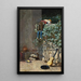 Coup d'œil furtif - Jehan Georges Vibert — ingelijst kunstwerk aan de muur