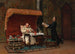 Het Diner van de Kanunniken - Jehan Georges Vibert — weergave van het kunstwerk