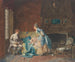 Le premier bébé - Jehan Georges Vibert — weergave van het kunstwerk