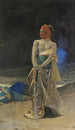 De overwinnende krijger - Jehan Georges Vibert — weergave van het kunstwerk