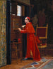 La Vue - Jehan Georges Vibert — weergave van het kunstwerk