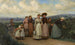 De bessenplukkers - Jennie Augusta Brownscombe — weergave van het kunstwerk
