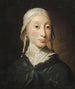 Een meisje uit Holstein - Jens Juel — weergave van het kunstwerk