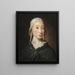 Een meisje uit Holstein - Jens Juel — ingelijst kunstwerk aan de muur