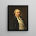 Johan Tobias Sergel the Swedish sculptor - Jens Juel — framed artwork on a wall