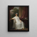 Portrait of Gertrud Hage and Heitmann - Jens Juel — framed artwork on a wall