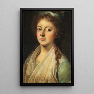 Jens Juel - Portrait of Queen Marie Sophie Frederikke.webp