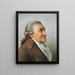 Portrait of Niels Ryberg - Jens Juel — framed artwork on a wall