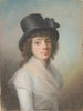 Portrait painting of Petronella Cornelia Römeling - Jens Juel — artwork view