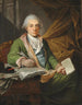 Portrait of the Customs Treasurer in Kerteminde Bartholomus Hansteen - Jens Juel — artwork view