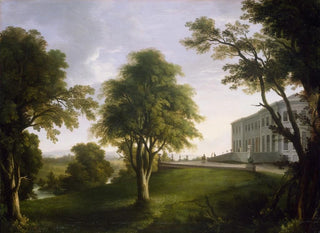 Jeremiah Hodges Mulcahy - A Landscape with Curragh Chase County Limerick.webp