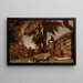 Old house in Long Island - Jervis McEntee — framed artwork on a wall