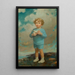 Portret van een jongen - Jessie Willcox Smith — ingelijst kunstwerk aan de muur
