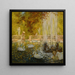 Water jet painting in the shadow - Gaston La Touche — framed artwork on a wall