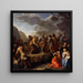 Jethro adviseert Mozes - Jan van Bronchorst — ingelijst kunstwerk aan de muur