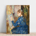 Reproductie van het schilderij Jong meisje schrijvend - Berthe Morisot