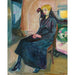 Reproductie van het schilderij Jonge vrouw zittend - Edvard Munch