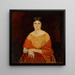 Jonge vrouw in geel - Charles Webster Hawthorne — ingelijst kunstwerk aan de muur